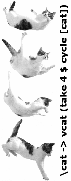 \cat -> vcat (take 4 $ cycle [cat])