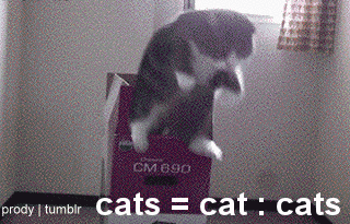 cats = cat : cats